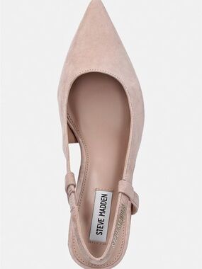 Steve Madden Blush Pointed Toe Slingback Flat